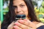 Black Tourmaline Flower of Life Orgone Tower Buster Piezo Electric Generator Frequency Ions Tested Cloud Chem Buster Chakra Balancing Healing Energy