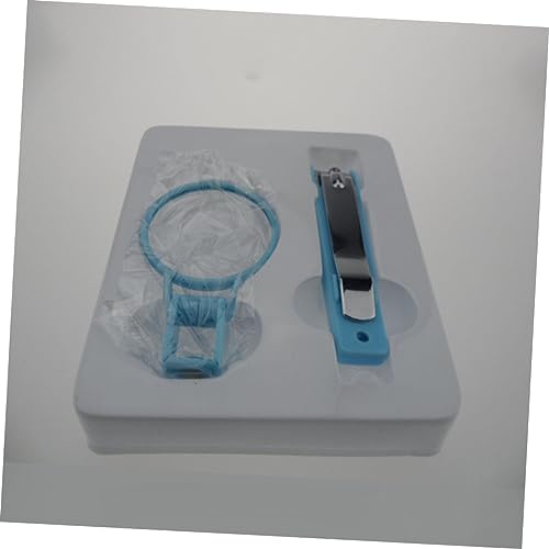 Healifty Nail Care Clipper with Magnifying Glass for Safe Comfortable Trimming Ergonomic Design for Seniors Nail Tools for Precise Care