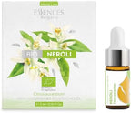 Essences Bulgaria Organic Neroli Essential Oil 0.1 Fl Oz | 3ml | Citrus aurantium | 100% Pure and Natural | Undiluted | Therapeutic Grade | Aromatherapy | Cosmetics | Cruelty Free | Non-GMO | Vegan