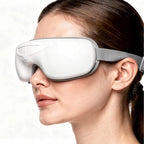 STRIDEFLOW Gentle Eye Massager for Dry Eye & Migraine Relief, LIGHT Air Compression & SOFT Warmth, FSA Eligible/HSA Eligible, Foldable Rechargeable Eye Mask, One-Button Easy Operation, Mothers Day