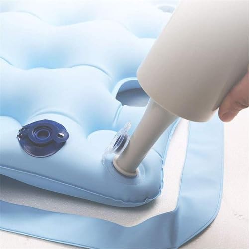 Anti-Decubitus Mattress, Alternating Pressure Mattress for Bed Sore and Ulcer with Pump, Disabled and Bedridden Patient Prevent Decubitus,Manual air Pump