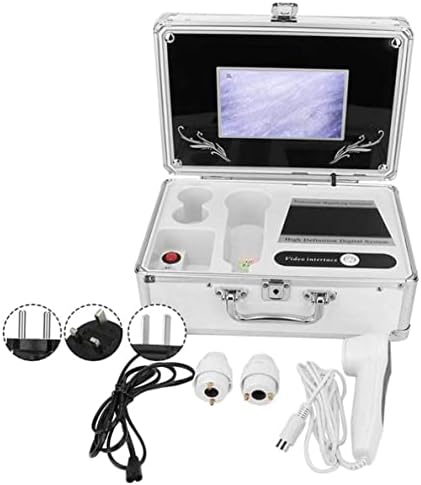 50X/200X Skin Diagnosis Hair Analyzer, 7 Inch Screen Digital Skin Diagnosis Scanner System Hair Analyzer Analysis Scanner Skin Health Detection