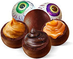 R.M. Palmer Creepy Peeper Mix - (Approx. 185 Pieces) Bulk Bag, Fun Sized Halloween Eyeballs Themed Treats, Candy, and Snacks (5 LB) DOUBLE CRISP ONLY
