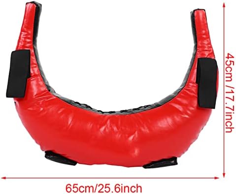 Strength Training Bag,5‑25kg Fitness Power Bag Fitness Power Bag Gym Cross Workout Training Sandbag Boxing Punching Sand Bag Empty Sandbag