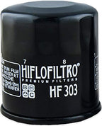 HiFloFiltro HF303 Black Standard Premium Oil Filter, Single