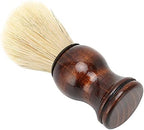 Dioche Beard Shaving Brush - Lightweight Wooden Handle Shaving Brush Beard Shave Cleaning Foaming Grooming Keep Foam Mustache Hair Care