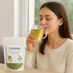 Blentolia Melissa Lemon Balm Leaf – Calming Herbal Tea – Caffeine-Free, 100% Natural – Soothing Lemon Flavor – Loose Leaf Herbal Infusion – 16g