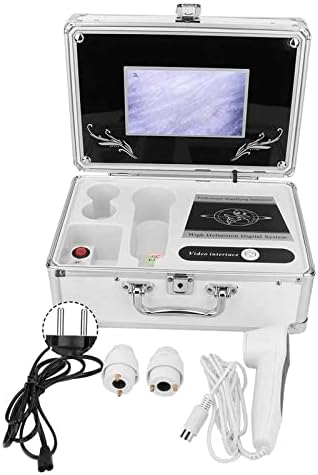 Skin Diagnosis Hair Analyzer, 7 Inch Skin Diagnosis Scanner 50X/200X Magnifying Hair Analyzer Analysis Scanner Skin Health Detection for Analysis Skin Health Detection