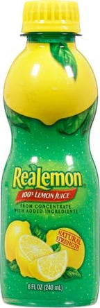 ReaLemon, 100% Lemon Juice, 8 Fl Oz Bottle