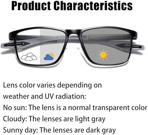 Reading Glasses Men 2 Pairs Sports Style Comfortable and Flexible Blue Light Blocking Readers for Men