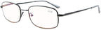 Eyekepper Computer Readers Bridge-flex Memory Titanium Mens Womens Spring Hinges Computer Reading Glasses
