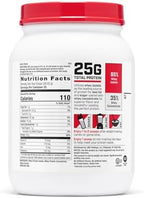 GNC Pro Performance 100% Whey Protein Powder 2.0, Fast Absorbing for Muscle Strength and Recovery, Unflavored, 25 Servings