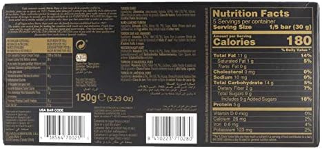 Delaviuda Turron Duro Crunchy Almond Nougat 5.29 OZ - (3 Pack)