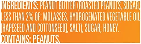 Peter Pan Crunchy Honey Roast Peanut Spread, 16.3 oz (Pack of 12)