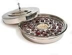 Broadman Church Supplies RemembranceWare Communion Bread Plate Cover, Silver