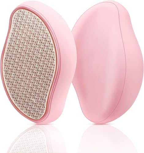 Glass Foot File Callus Remover，Portable Foot Scrubber for Dry, Cracked & Rough Skin, Pedicure Tool for Wet & Dry Feet