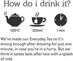 Twinings Everyday Tea Bags, 6 boxes of 100 String and Tag Tea bags (600 Total)