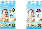 Stick-On Fever Cute Cartoon Forehead Fever Stickers Temperature Fever for Kids Baby Adults Home Supplies Fever Patches Animal Appearance Continuously Fever Temperature Monitoring