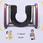 Extra Wide Commode/Shower Chair Multifunctional Bariatric Toilet Seat Pregnant Bath Stool with Safety Steel Frame for Seniors, Disabled