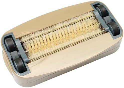 Fuller Brush Premium Table Tidy – Handheld Crumb Sweeper for Tabletops – Compact Crumb Remover with Bristle Rows – Easy to Use, Durable & Portable Cleaning Tool, Gold (Pack of 1)