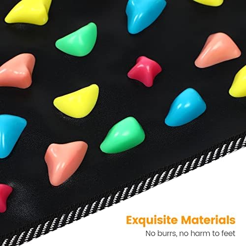 Foot Massage Stone Mat Foot Pad Reflexology Walk Stone Foot Massage Mat Stimulates for Relax Body