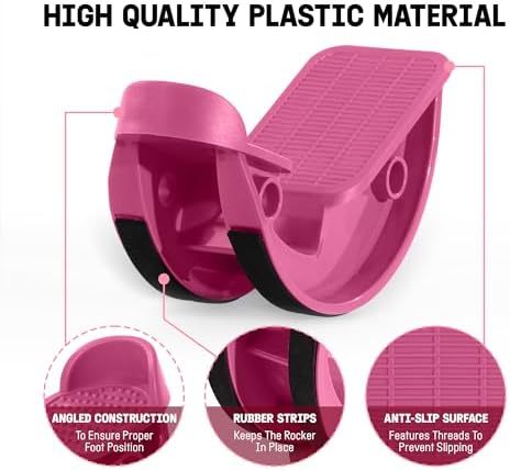 Yes4All Foot Rocker, Effective Calf Stretching and Foot Massager Stretcher for Plantar Fasciitis Relief, Improved Flexibility, Ergonomic Design for Home Exercise