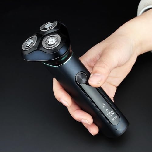 Electric Razor for Men, Electric Shaver Rotary 3D Floating Razor Waterproof Shaver Men's Razor Professional Beard Trimmer USB Rechargeable