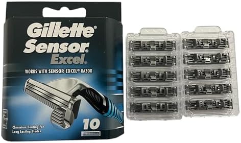 Gillette Sensor Excel Cartridges - 10 ct, Pack of 2
