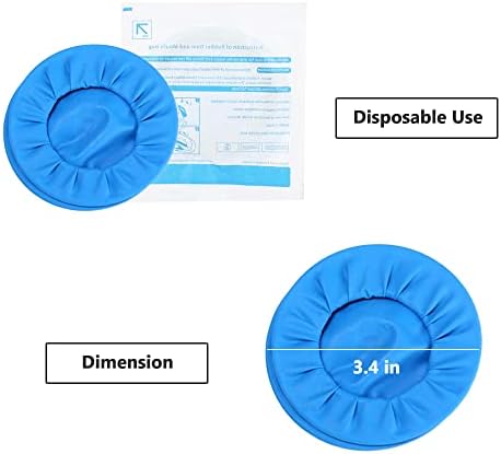 Dental Dam Cheek Retractor, Disposable Mouth Opener Lip Protector for Teeth Repair & Whitening, Orthodontics, 5 Pcs (Blue)