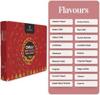 Hot Sauce Advent Calendar 2025-24 Days Chilli Sauce Advent Calendar 2025 Men, Non-chocolate Women Chilli Challenge Hot Sauce (Red)