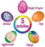 PAAS Easter Egg Decorating Bundle, Includes 1 Deluxe Kit, 1 Tie Dye Egg Dying Kit, and PAAS Whiskers for Easy Egg Dying, Food Safe Dye for Family Easter Activity (3 Piece Bundle)