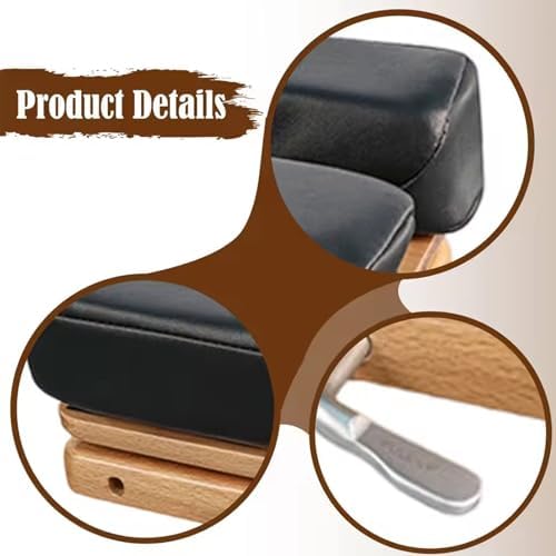 Portable Chiropractic Drop Board with Breathing Holes Extremity Drop Piece Speeder Board for Feet Knees Spinal Alignment