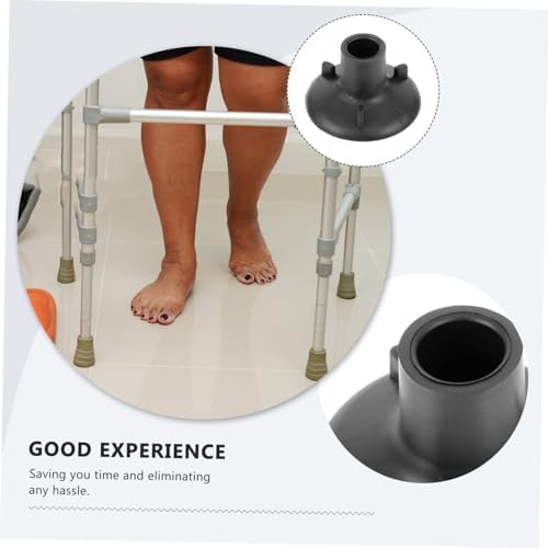 FRCOLOR Foot Pad Rubber Head 4 Pieces Chair Leg Covers Non-Slip Bath Chair Foot Covers Easy to Install