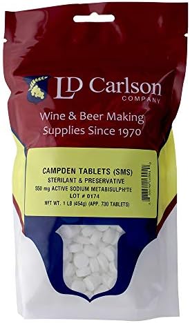 Campden Tablets (sodium metabisulfite) - 1 Pound Bulk