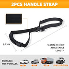 Car Door Handle for Elderly Car Assist Support Handle Multifunction Car Door Latch Bar for Seniors and Handicapped(Black)