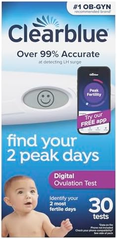 Clearblue Digital Ovulation Test, 30 Count