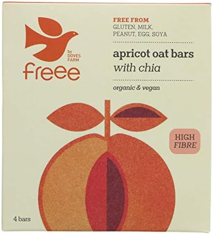 Doves Farm Org GF Apricot & Chia Flapjack 4 x 35g - 7 Pack