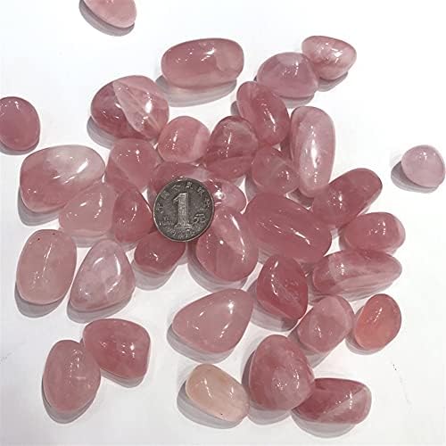 Health & Household Natural Pink Crystal Powder Crystal Gravel Rock Raw Gem Stone Mineral Fish Tank Bonsai Decoration Energy Stone (Color : 100g 15-25mm)