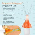 WaxBGone Ear Wax Removal Kit with SoftSpray Irrigation Tips, 4X High Output Sprayer & Ear Basin - Safe, Fast, Gentle Ear Cleaning Kit for Adults & Kids at Home - Premium Kit with Otoscope + Ear Drops
