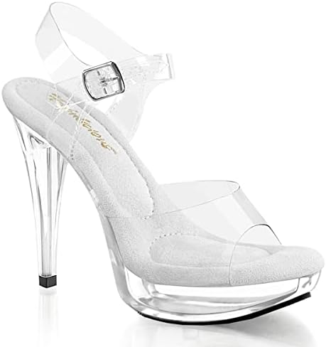 Pleaser Fabulicious Women's Cocktail-508 Ankle-Strap Sandal