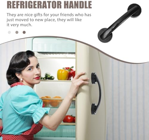 Zerodeko Shower Grab Bar Suction Balance Assist Bathroom Shower Handle Anti Slip Safety Hand Rail Support Handicap Elderly Injury Senior Assist Bath Handle Glass Door Window Black