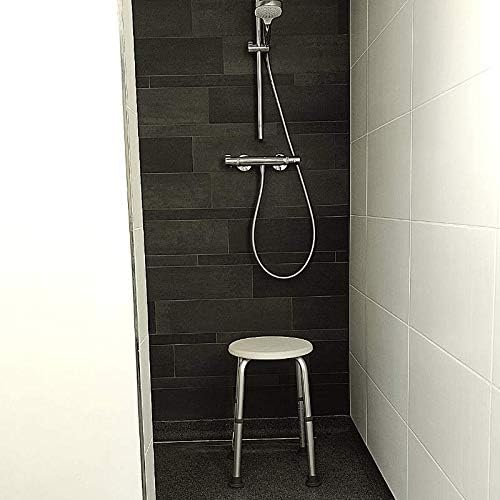 Drive Devilbiss Medical Adjustable Shower Stool, White