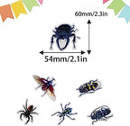 Cupcake Toppers 18-Piece Set, Insect Bug Beetle Themed Kids Happy Birthday, Boys and Girls Insect Themed Birthday Party, Baby Shower, Beetle Themed Party Decoration Supplies. LIANGSS