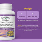 Natural Factors 100% Pure Saffron Extract - Supports Restful Sleep & Calm Outlook - Natural Herbal Supplement for Relaxation Support - 30 Vegetarian Capsules (30 Servings)