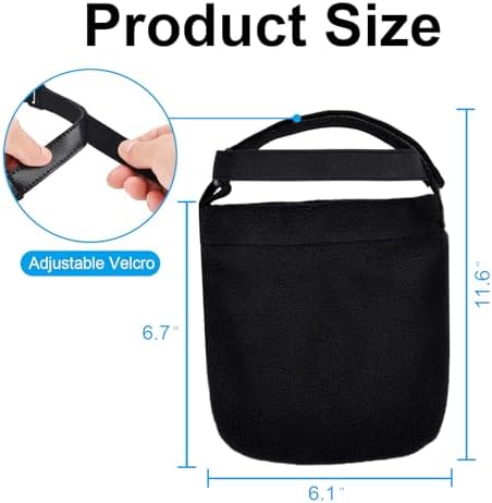 (Upgraded) 2 PCS Protective Cast Sock Toe Covers with Fixed Strap for Foot, Soft Warm Cast Socks Over Cast for Men Women Adults, Adjustable Non-slip Cast Toe Covers Fit for Casted Foot