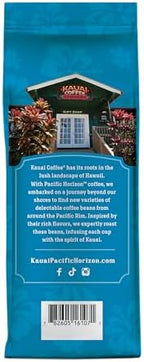 Kauai Coffee Ground Coffee – Smooth, Rich, Dark Roast – Nutty Notes with Chocolate Overtones – Arabica Coffee, 10% Hawaiian with No Bitterness – Koloa Estate, 1 Pack of 10oz