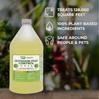 Mosquito Magician Liquid Concentrate - Kills Mosquitoes, Fleas, and Fire Ants - Use with Pump or Backpack Sprayers, Foggers, or Automatic Misting Machines - Ideal for Yards, Lawns, Patios - 1 Gallon