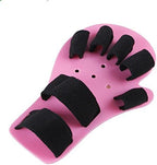 Child Finger Separator Kids Hand Wrist Orthosis Splint Separate Children Finger Flex Spasm Extension Board for Boy or Girl Polio Rehabilitation Exercise (Pink: 1-4 Years Old)