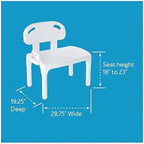 Carex Universal Tub Transfer Bench, Bath Seat with Backrest, Shower Chair for Elderly and Disabled, Transfer Bench & Shower Seat for Bathtub with Adjustable Legs, Converts to Right or Left Hand Entry