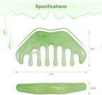 2pcs Massage Comb, Guasha Scraping Scalp Comb, Multi-Functional Handheld Head Massage Tool, Meridians Massager for Head Caring, Relaxation, Physical Therapy, Acupoint Treatment - Plastic Material